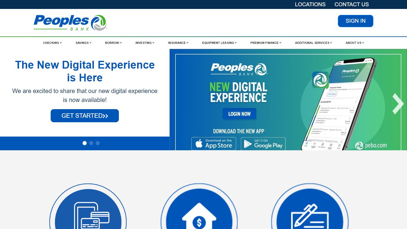 Peoples Bancorp Home